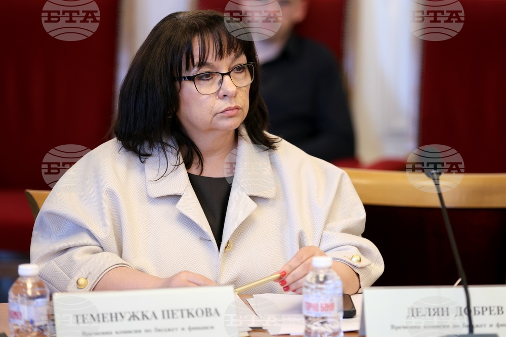 Народно събрание - Временна комисия по бюджет и финанси - заседание