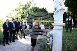 Италия - Рим - бюст-паметник на Капитан Петко войвода