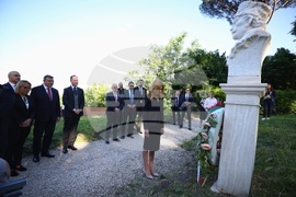 Италия - Рим - бюст-паметник на Капитан Петко войвода