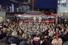 Турция - Анкара - Народнорепубликанска партия - митинг