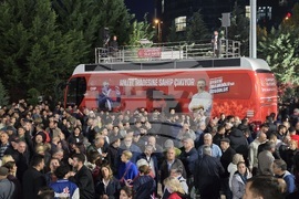 Турция - Анкара - Народнорепубликанска партия - митинг
