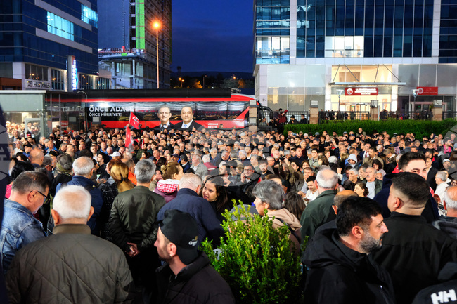Турция - Анкара - Народнорепубликанска партия - митинг