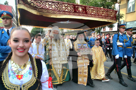 Сърбия - Белград - Възнесение Господне - литийно шествие