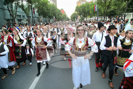 Сърбия - Белград - Възнесение Господне - литийно шествие
