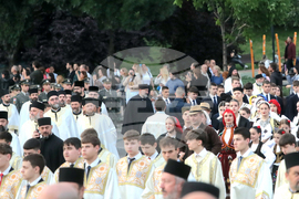 Сърбия - Белград - Възнесение Господне - литийно шествие