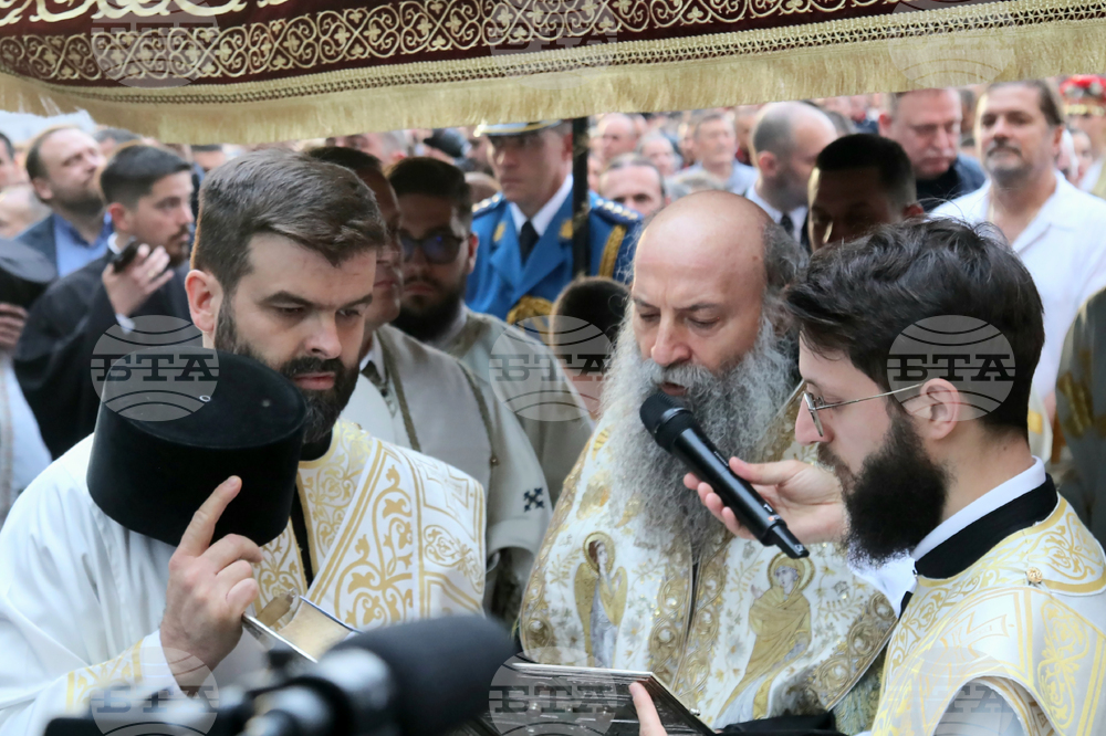Сърбия - Белград - Възнесение Господне - литийно шествие