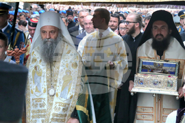 Сърбия - Белград - Възнесение Господне - литийно шествие
