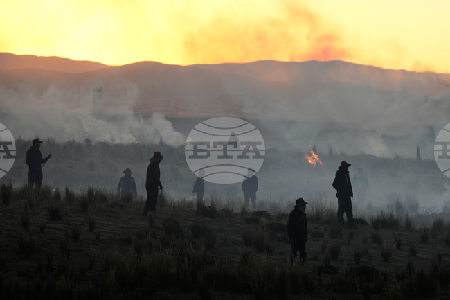 APTOPIX Bolivia Protest