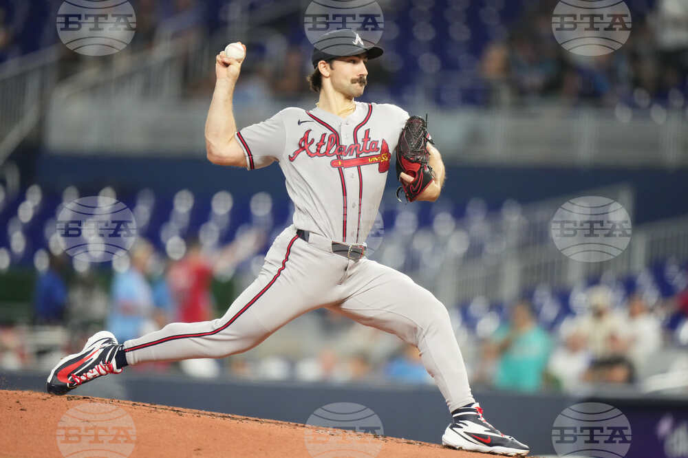 Braves Marlins Baseball