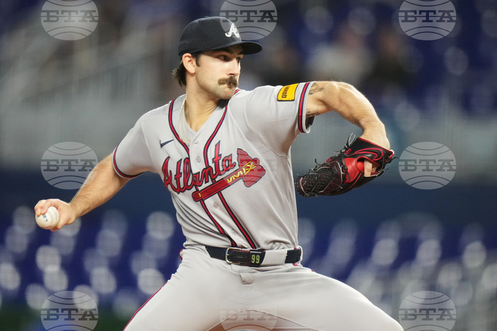 Braves Marlins Baseball
