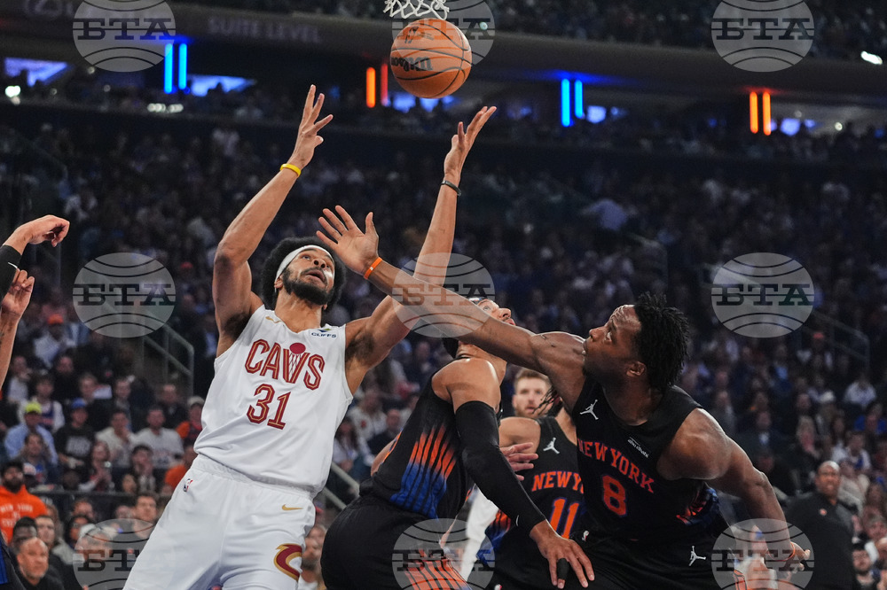 Cavaliers Knicks Basketball
