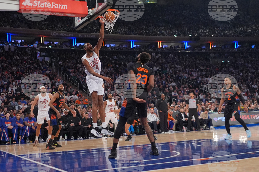 Cavaliers Knicks Basketball