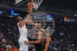 Cavaliers Knicks Basketball