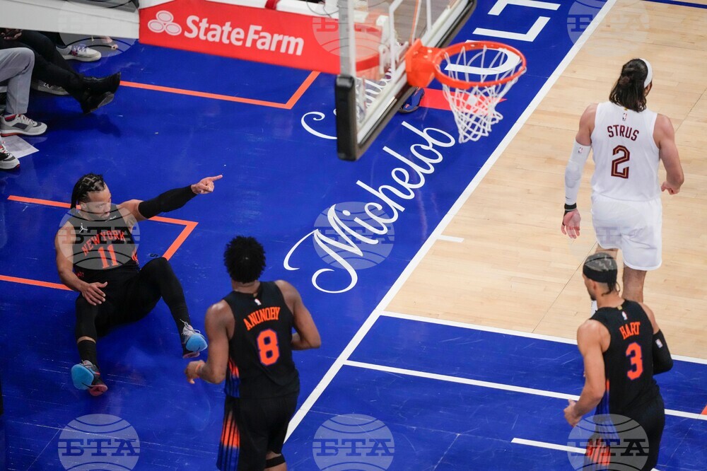 Cavaliers Knicks Basketball