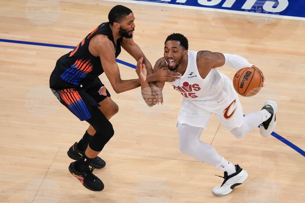 Cavaliers Knicks Basketball