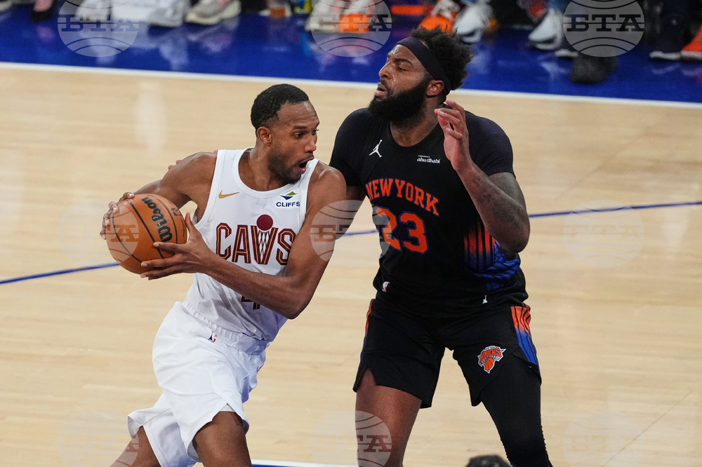 Cavaliers Knicks Basketball