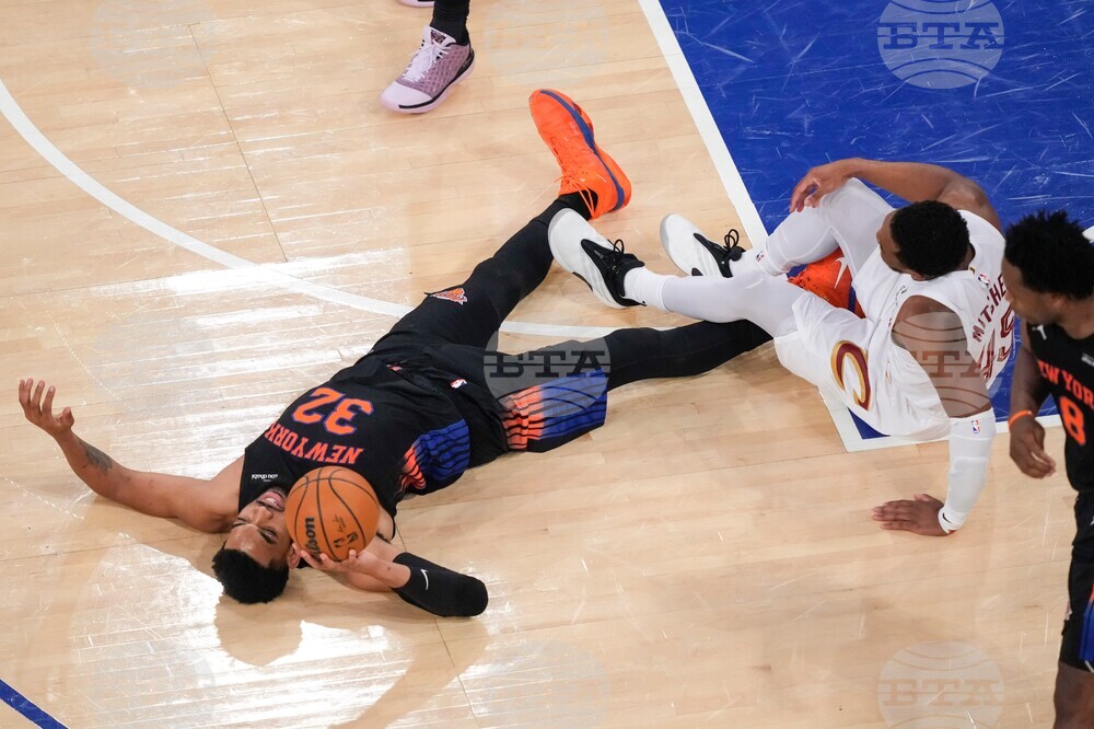 Cavaliers Knicks Basketball