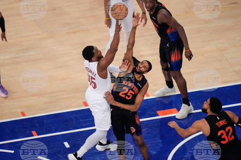 Cavaliers Knicks Basketball