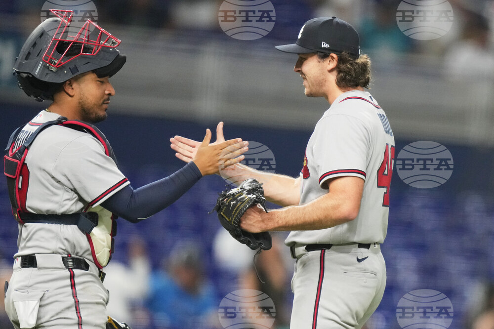 Braves Marlins Baseball
