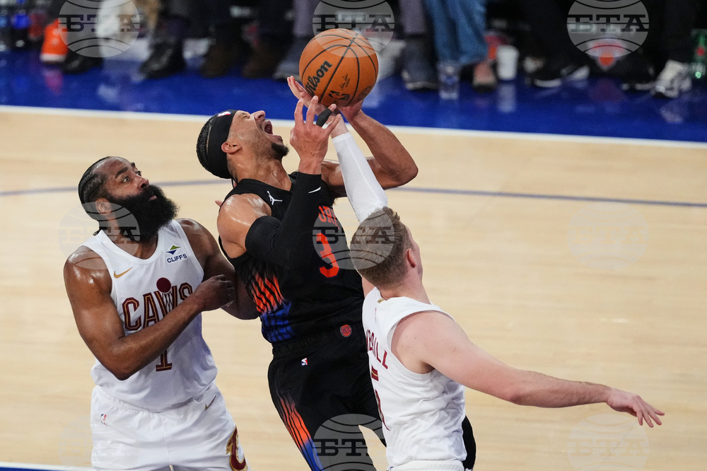 Cavaliers Knicks Basketball