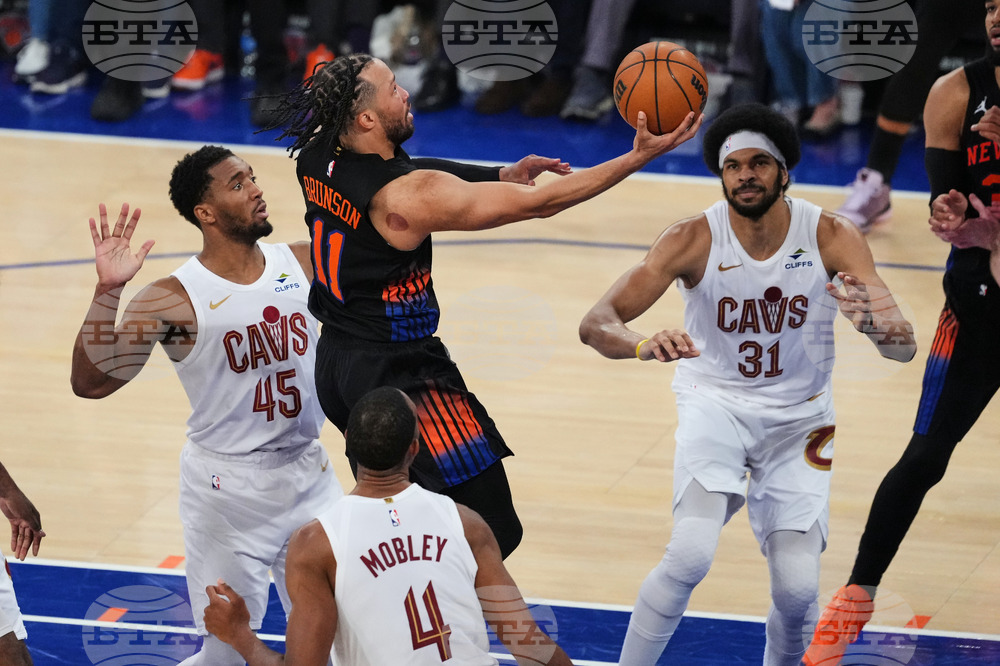 Cavaliers Knicks Basketball