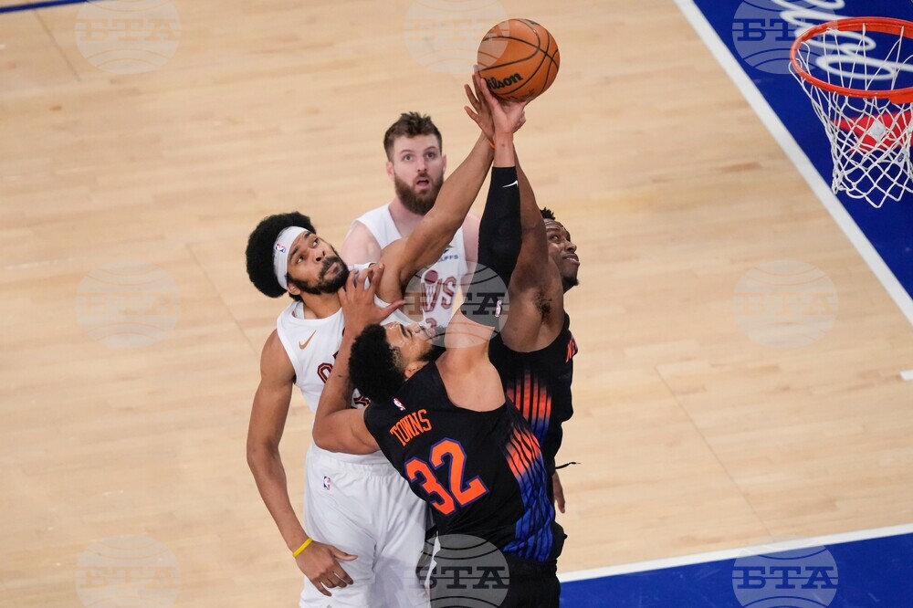 Cavaliers Knicks Basketball