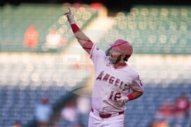 Athletics Angels Baseball