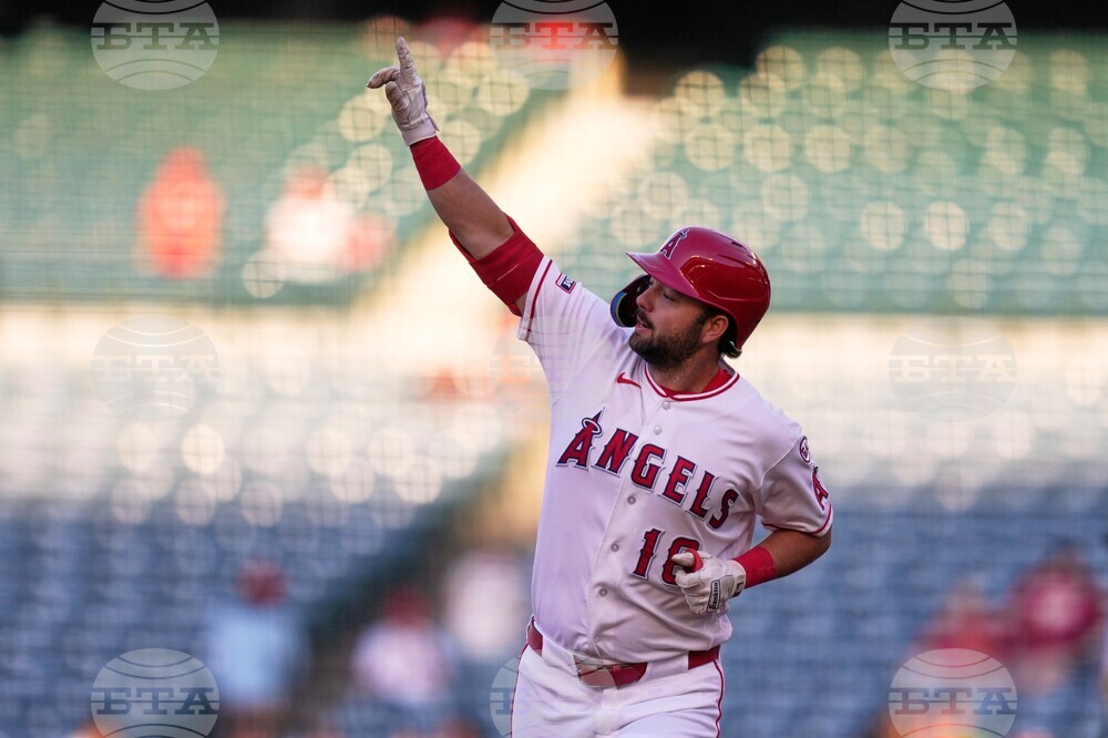 Athletics Angels Baseball