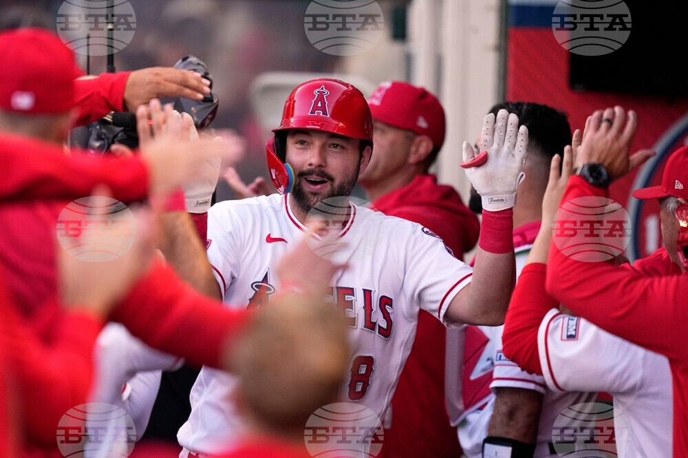 Athletics Angels Baseball