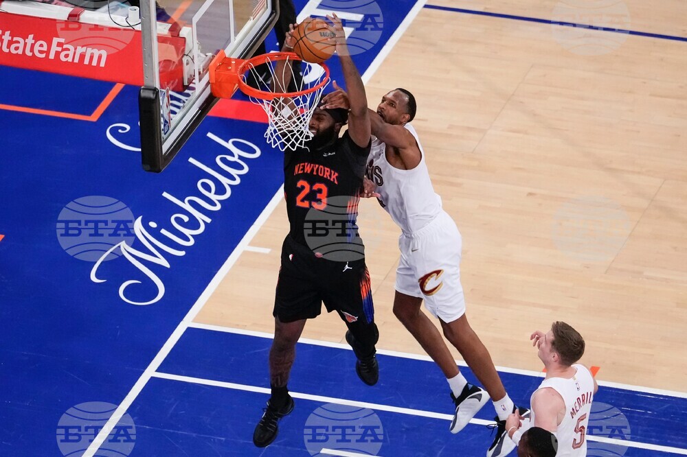 Cavaliers Knicks Basketball