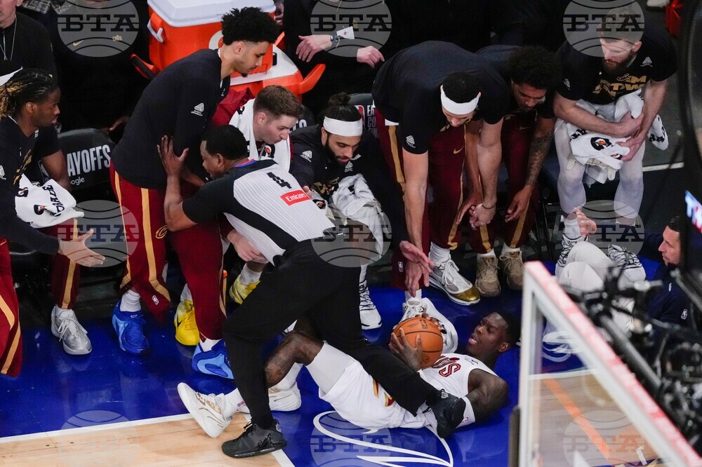 Cavaliers Knicks Basketball