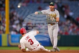 Athletics Angels Baseball