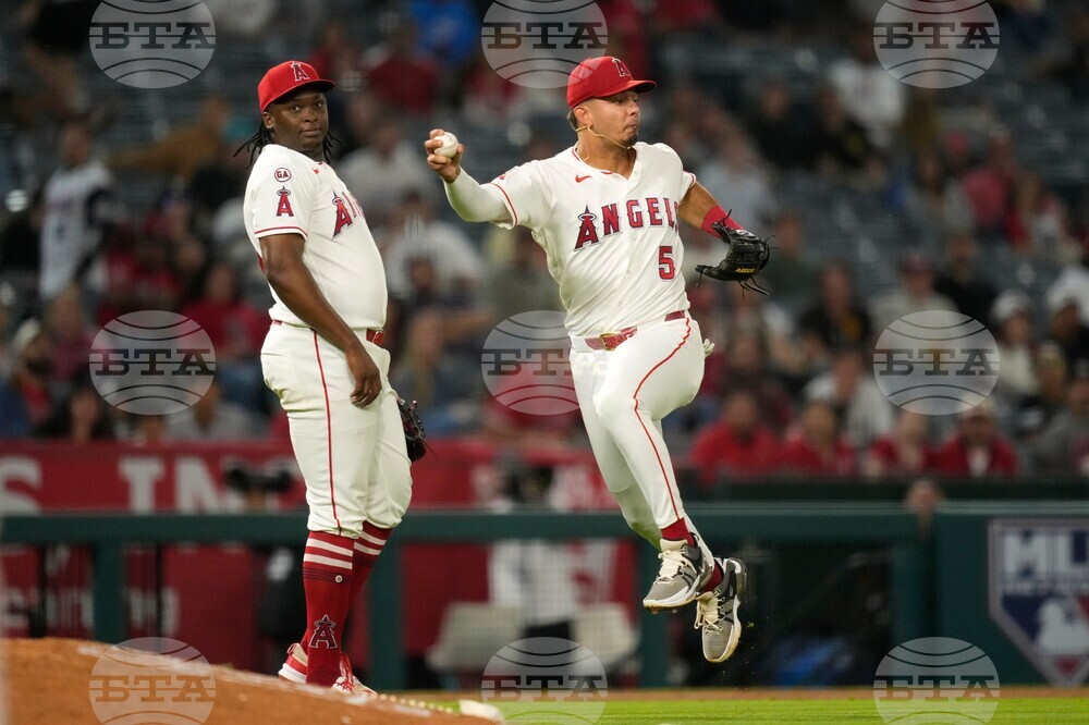 Athletics Angels Baseball