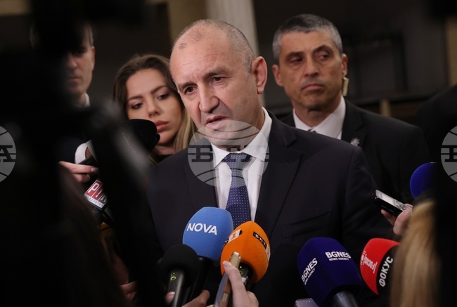Народно събрание - Румен Радев - изявление