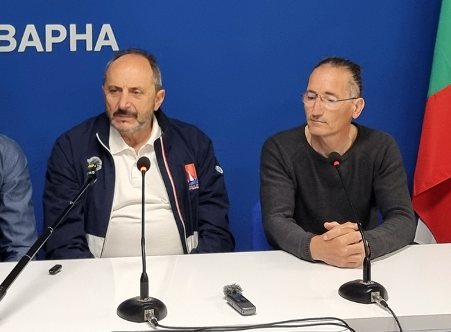Пресконференция за регатата Varna Channel Cup 2026