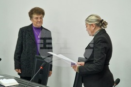 Шумен - Шуменски университет „Епископ Константин Преславски“ - Почетен плакет - проф. Русанка Петрова