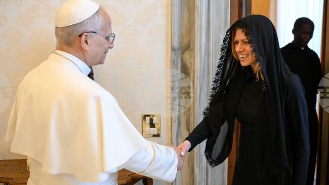 Bulgarian Delegation Led by Parliament Chair Dotsova Received by Pope Leo XIV