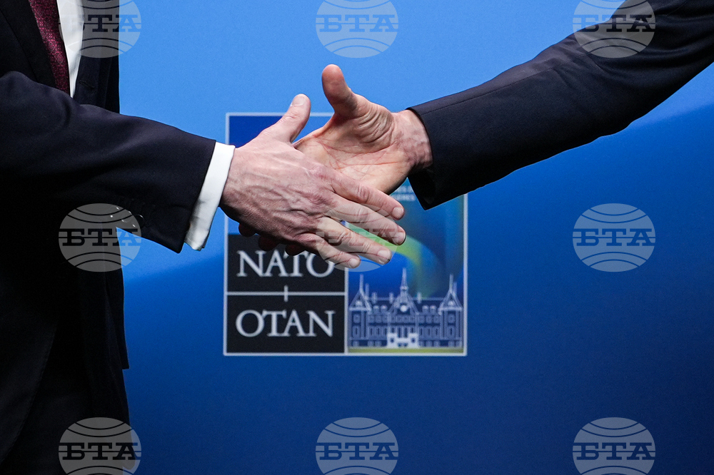 APTOPIX Sweden NATO Foreign Ministers