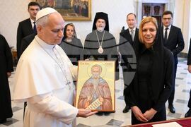 Ватикан - Папа Лъв XIV - Михаела Доцова - парламентарна делегация