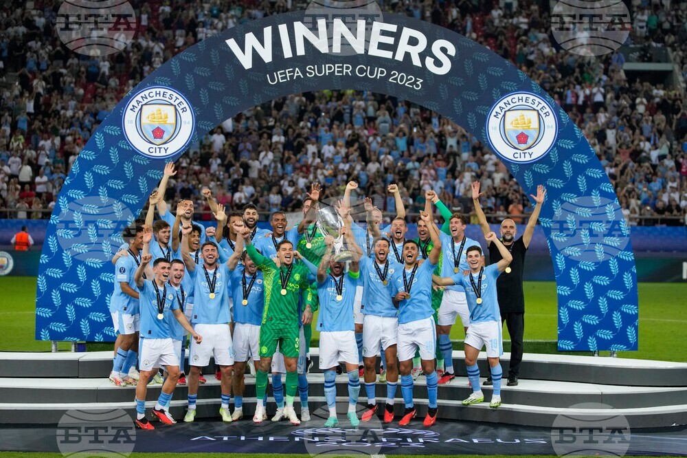 Guardiola Manchester City Soccer