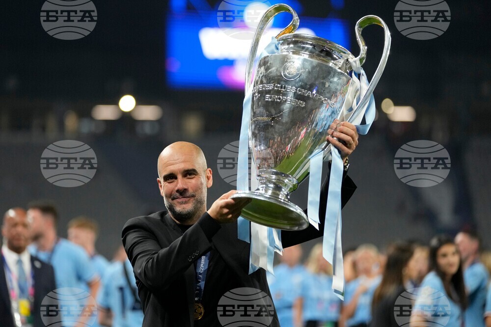 Guardiola Manchester City Soccer
