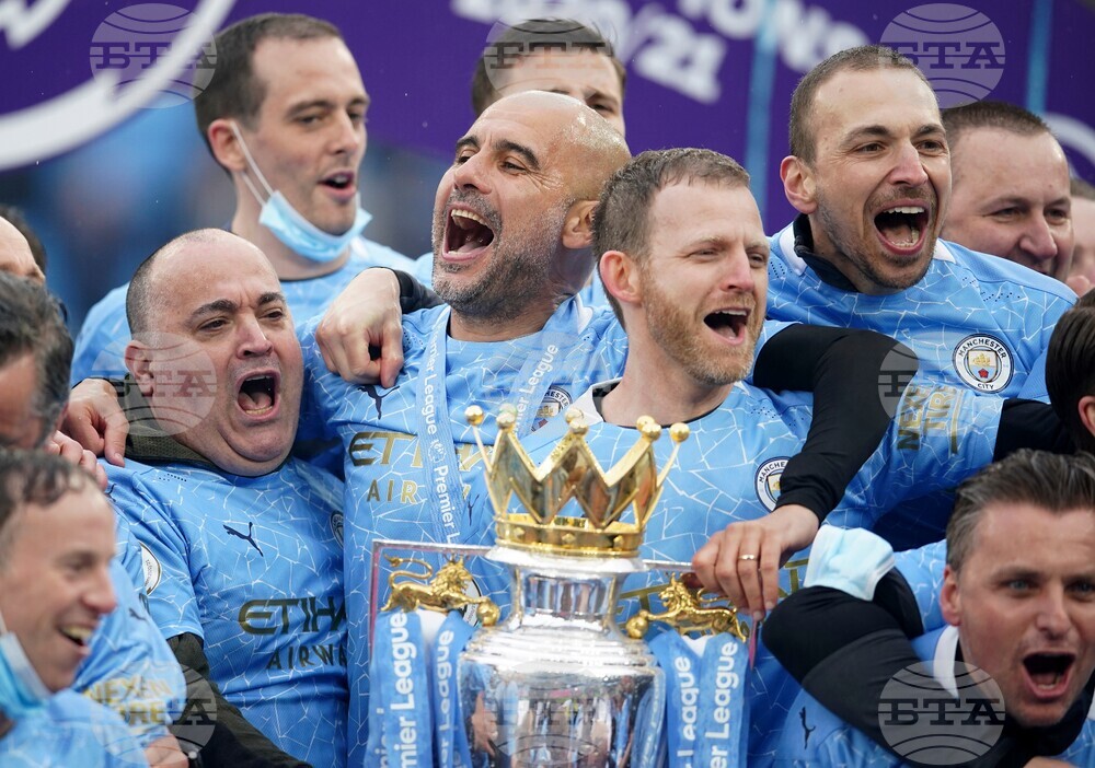 Guardiola Manchester City Soccer