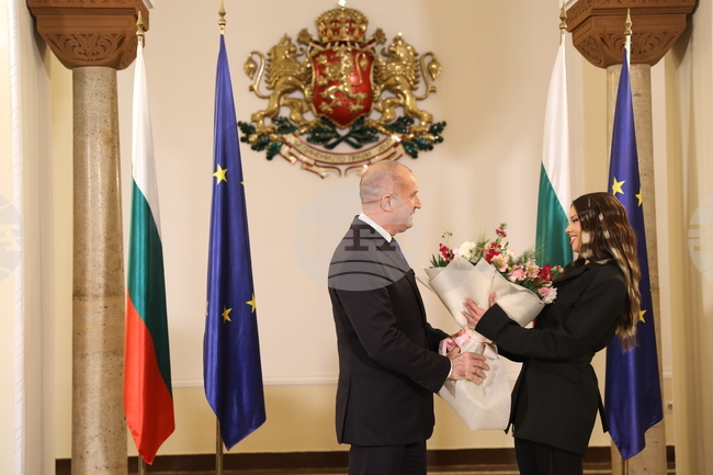 PM Radev Tells Eurovision Winner Dara She Is "Already Part of European Politics"