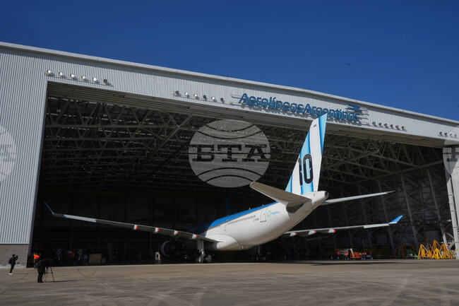 Argentina WCup Soccer Plane