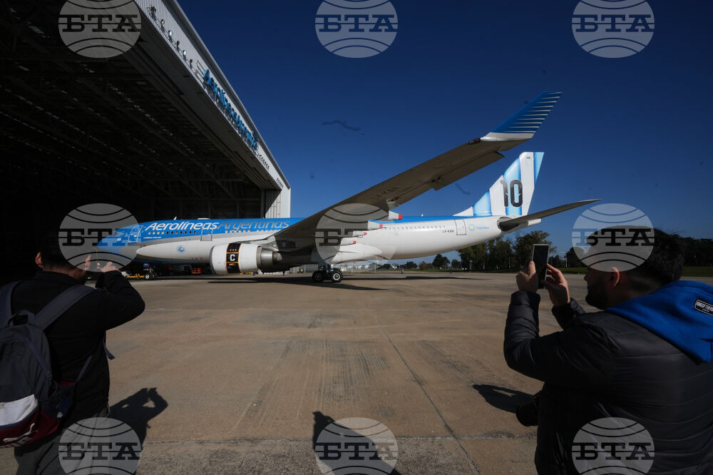 Argentina WCup Soccer Plane