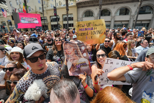 Miley Cyrus Walk of Fame