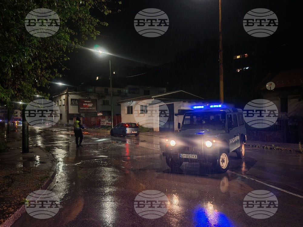 Община Габрово обяви бедствено положение за части от общината заради проливните валежи