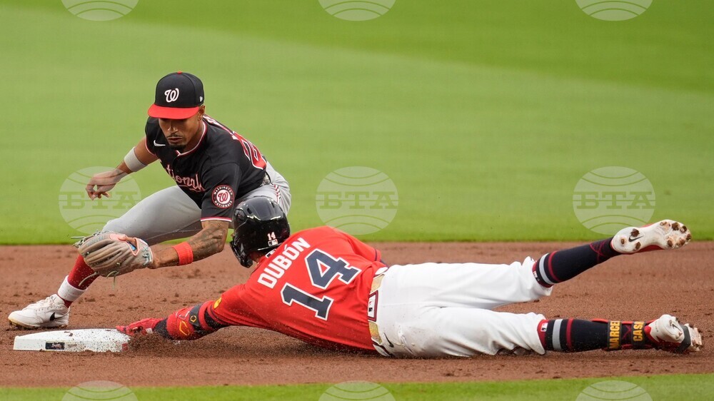 Nationals Braves Baseball