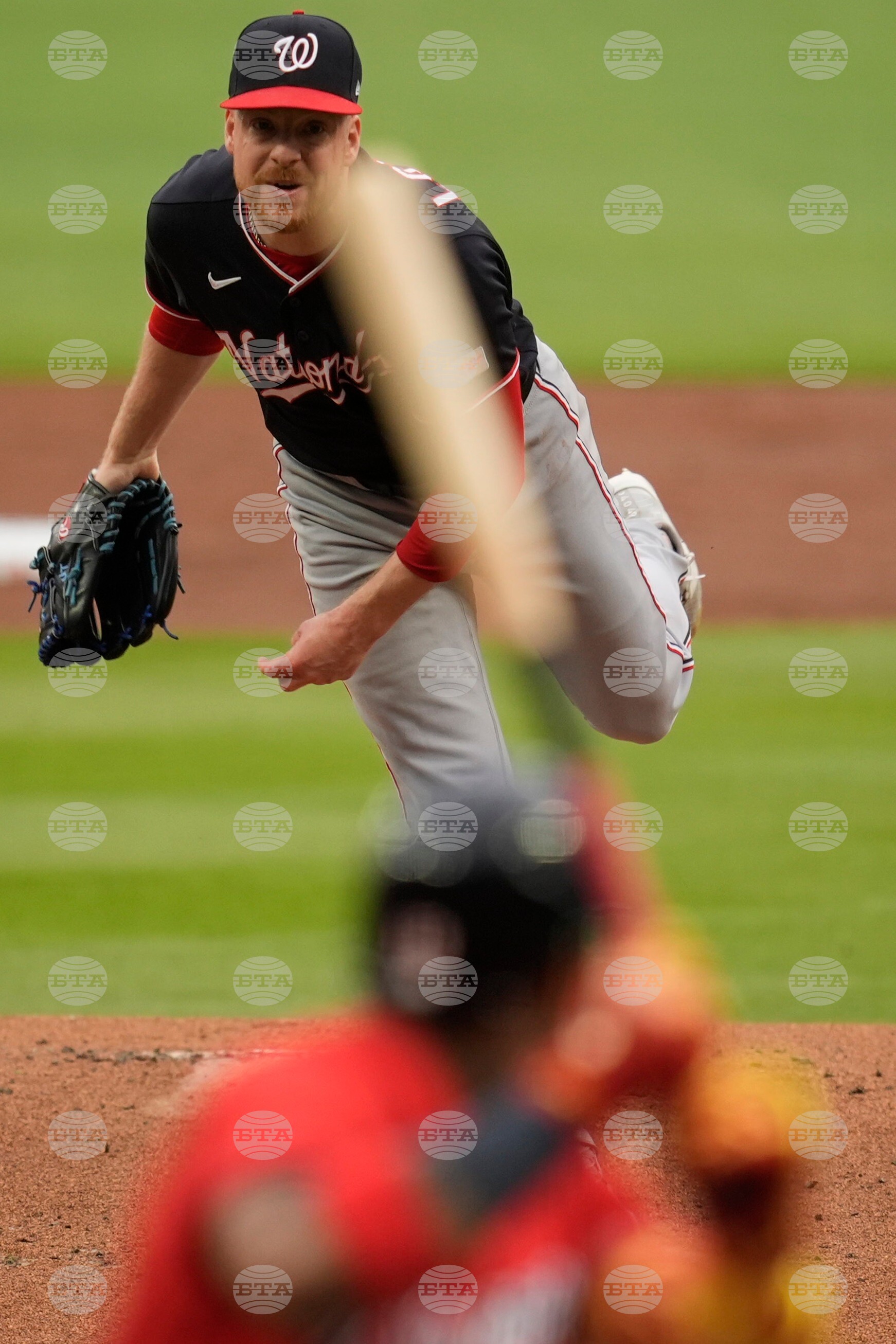 Nationals Braves Baseball