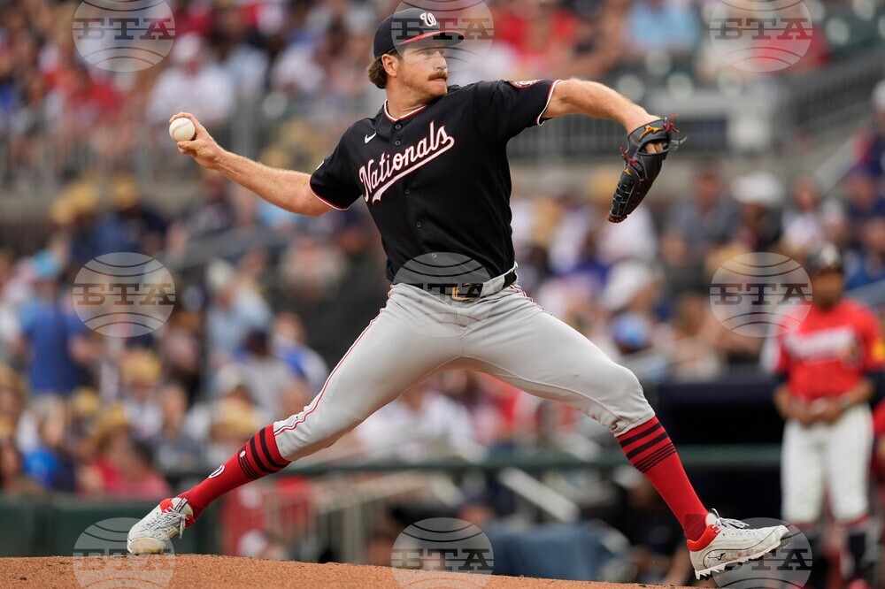 Nationals Braves Baseball